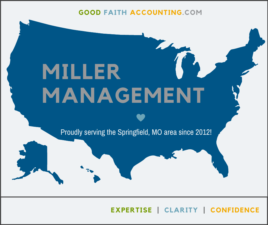 Proudly serving the Springfield, MO area since 2012, in the areas of Payroll and Accounting.