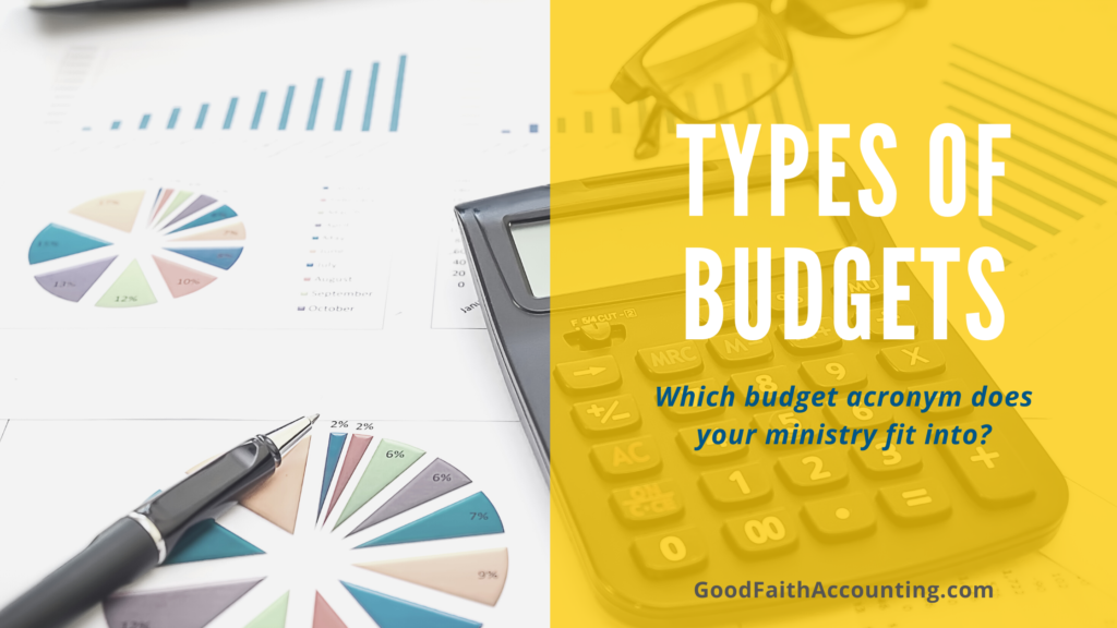 Types of Budget Acronyms