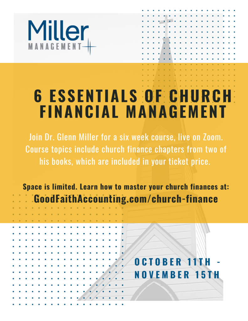 church finance course