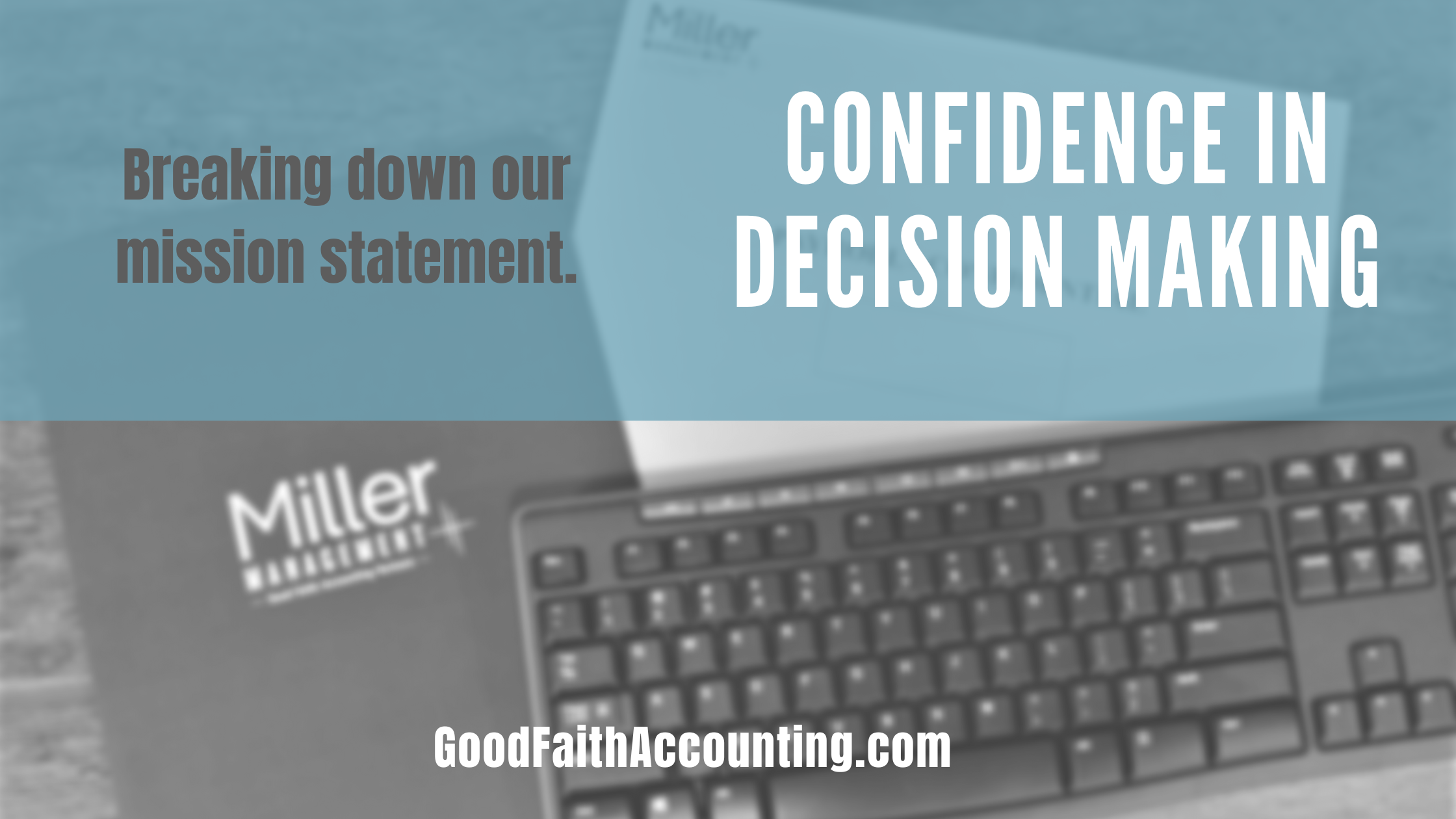 confidence in financial decision making