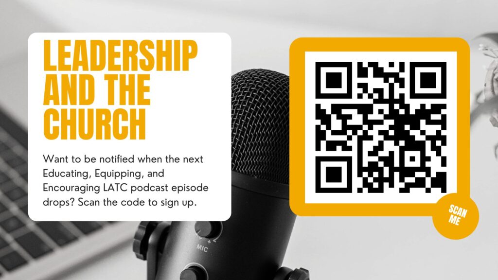 leadership and the podcast email signup graphic